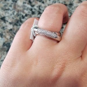 Sparkly Henri Bendel Ring